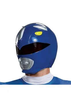 Disguise Adult Blue Ranger Helmet