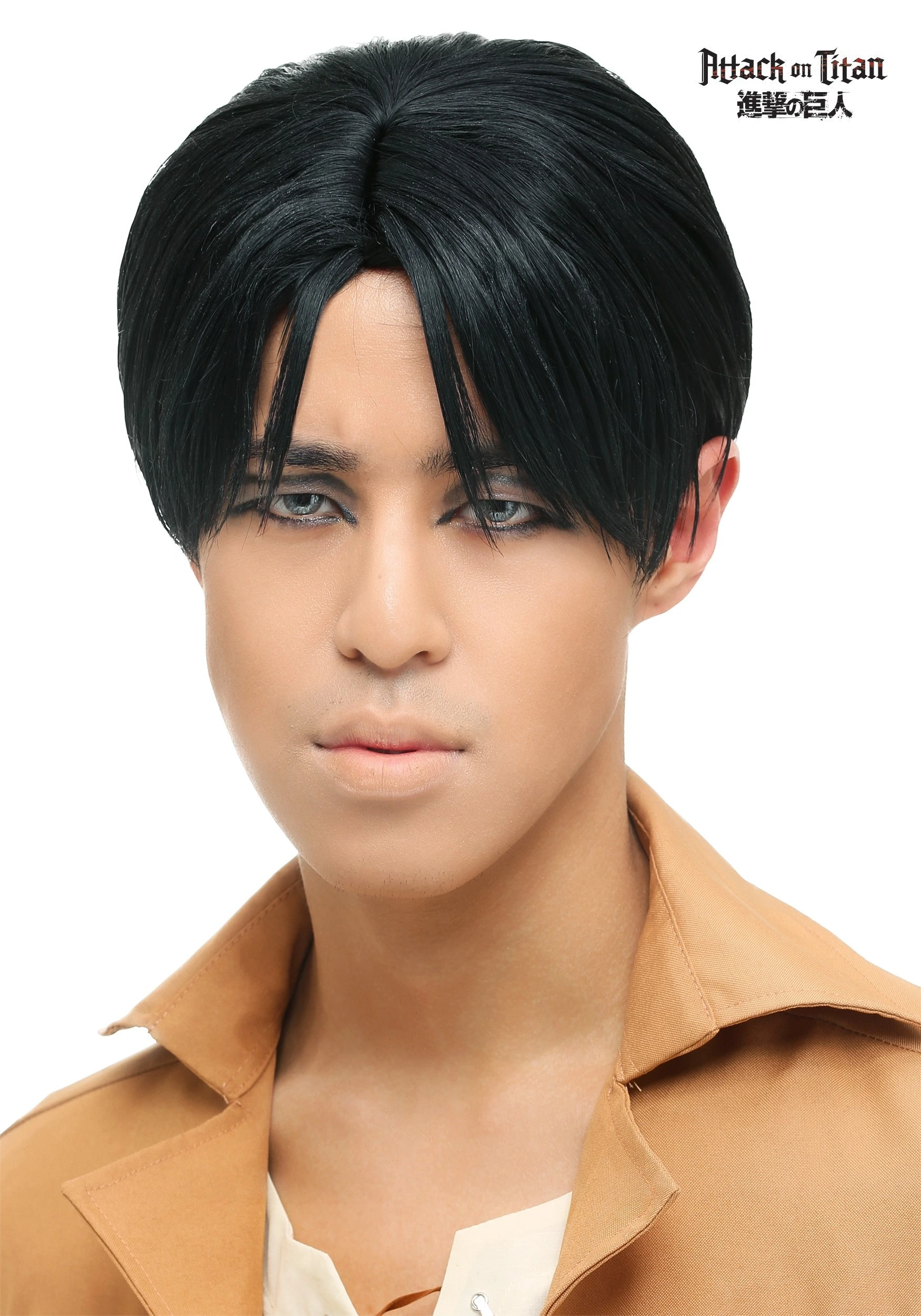 Partytime Costume & Lingerie (Yiwu) Factory Attack On Titan Adult Levi Wig