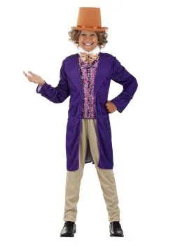 Jerry Leigh Willy Wonka Costume For Kids