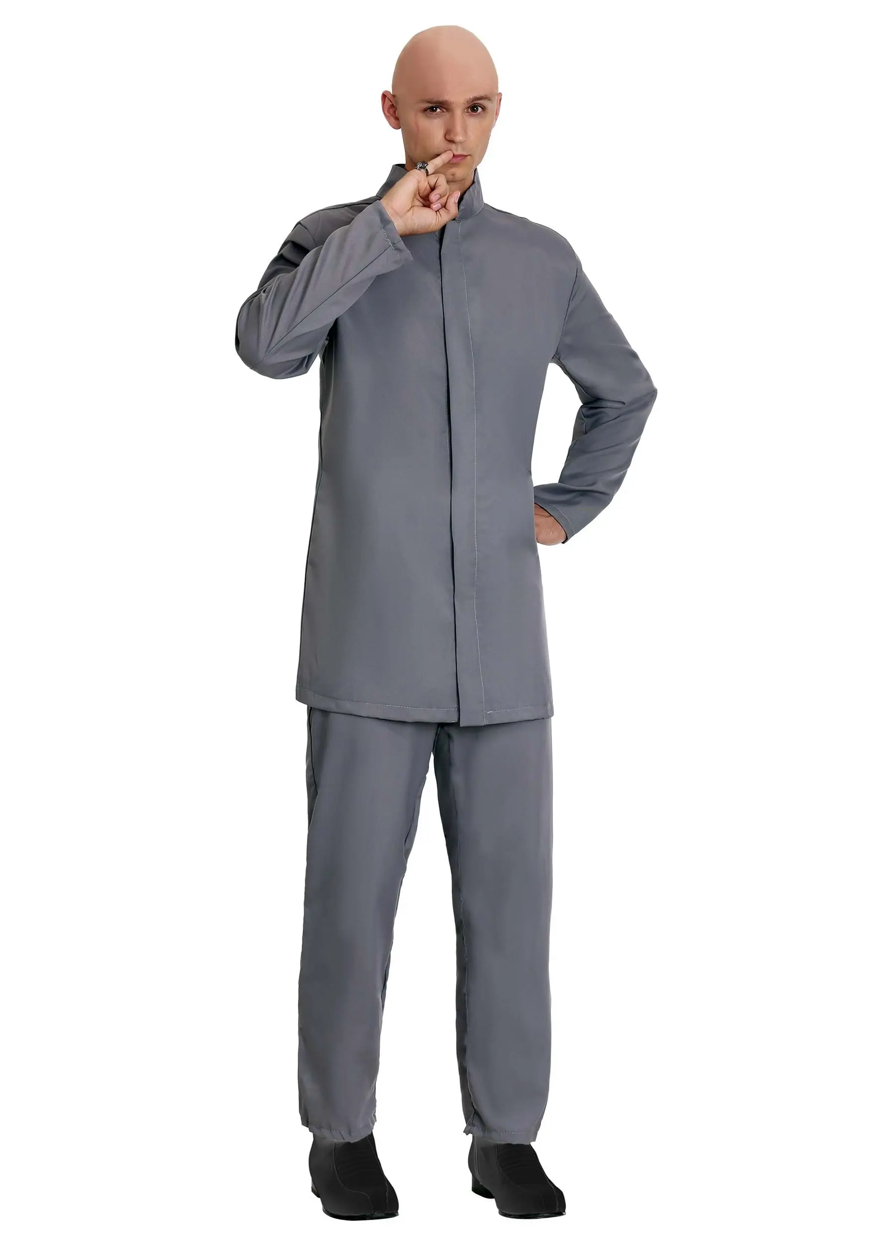 Fun Costumes Deluxe Adult Gray Suit Costume