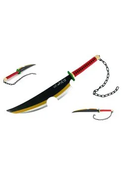 Ruian Fly Cutlery Demon Slayer: Sound Hashira - Tengen Uzui Cosplay Sword