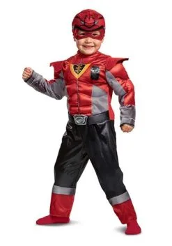 Disguise Red Power Ranger Costume For Toddlers