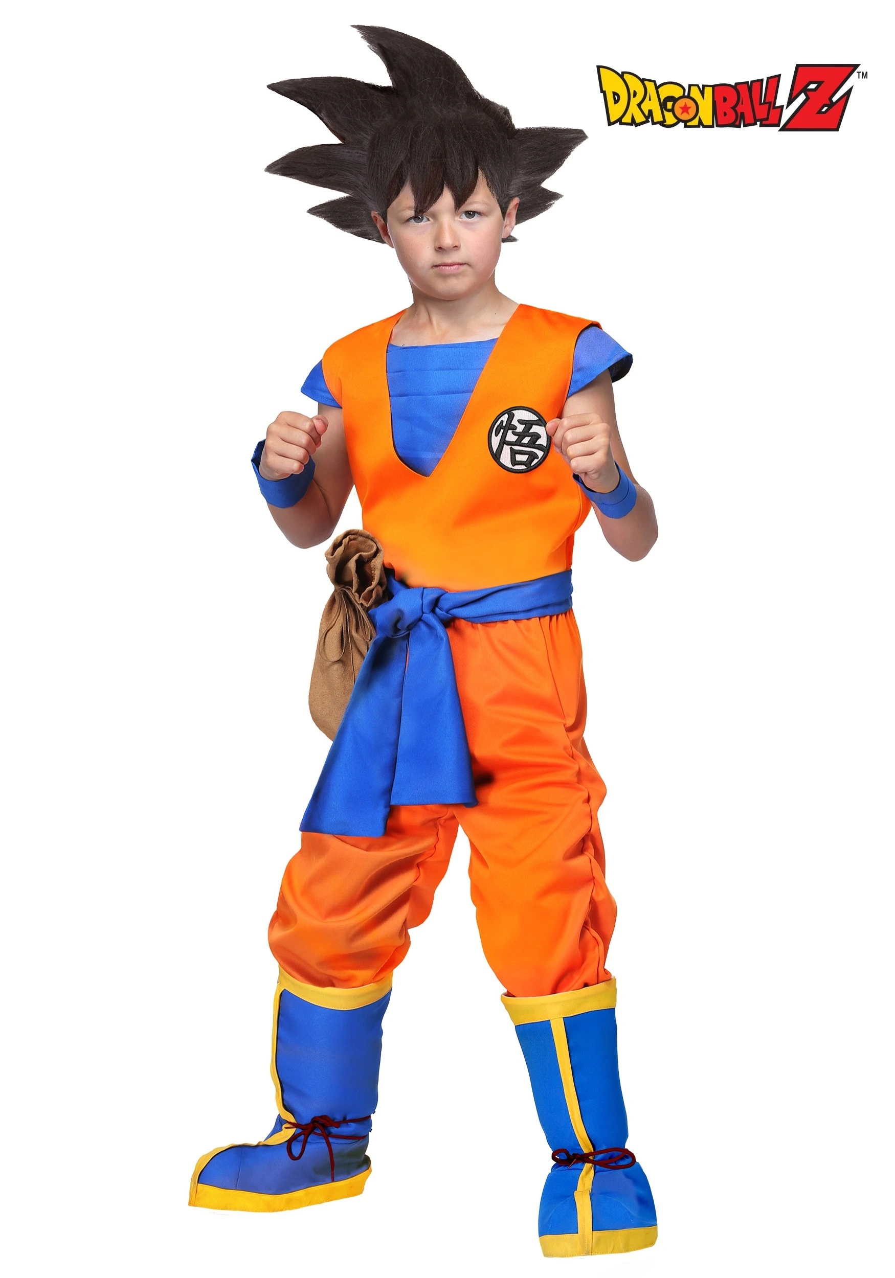 Fun Costumes Dragon Ball Z Authentic Goku Kids Costume