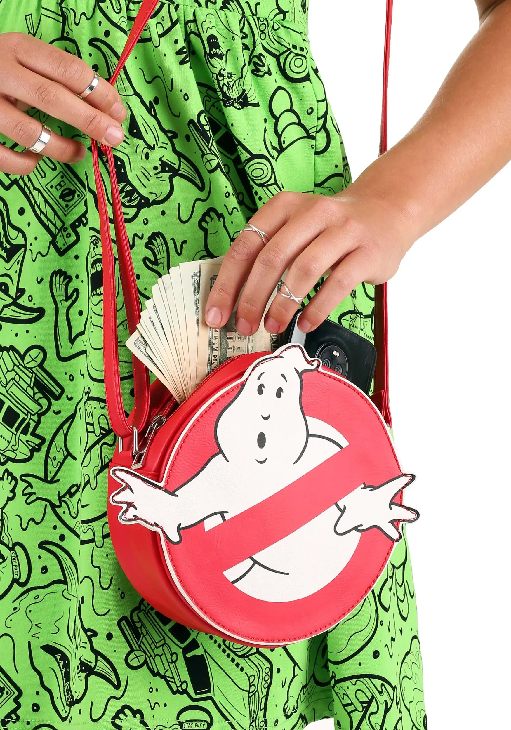 OMG Handbags Ghostbusters Logo Halloween Bag - Image 4