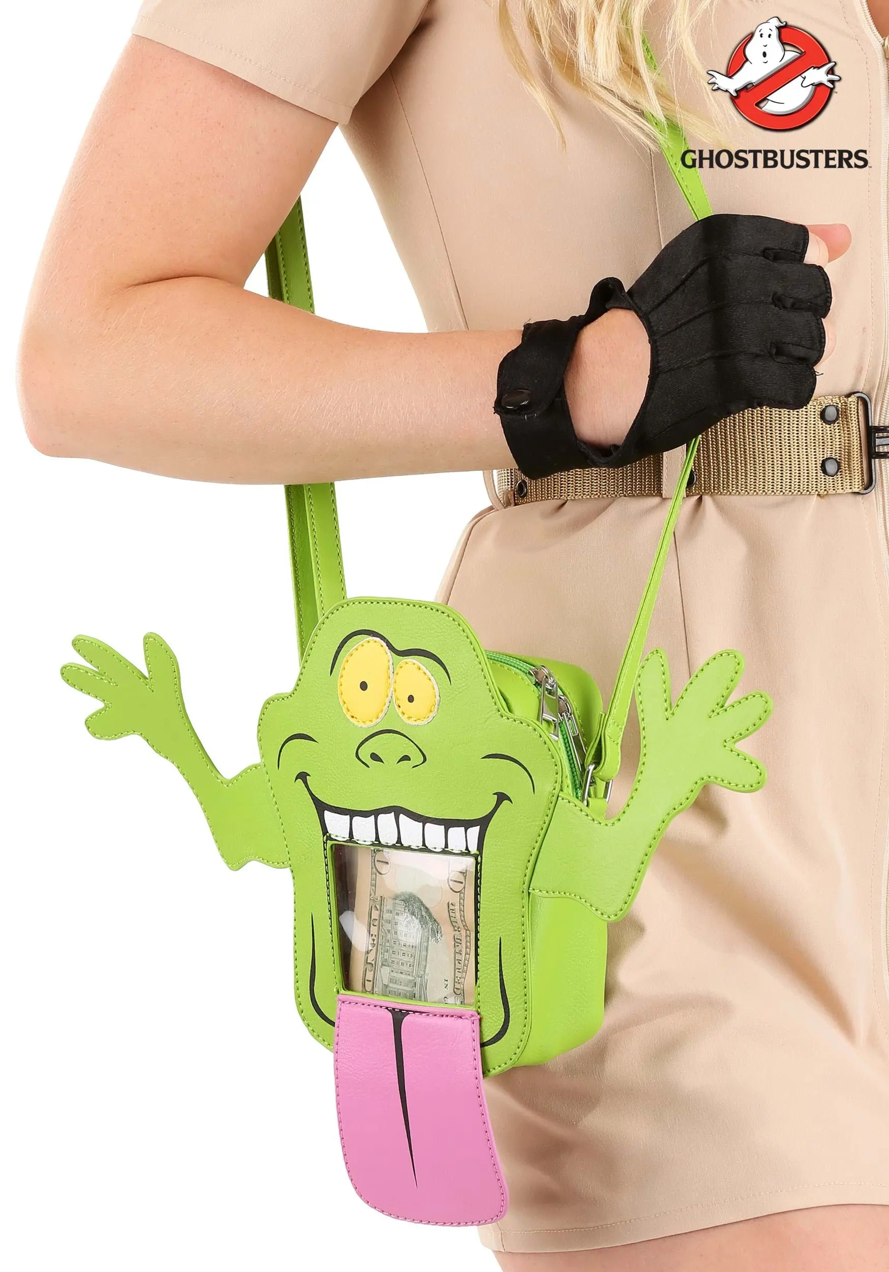 OMG Handbags Ghostbusters Slimer Windowed Mini-Tote Bag Accessory