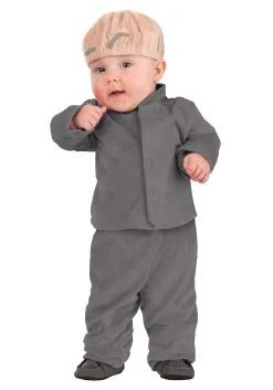 Fun Costumes Evil Gray Suit Costume For Infants
