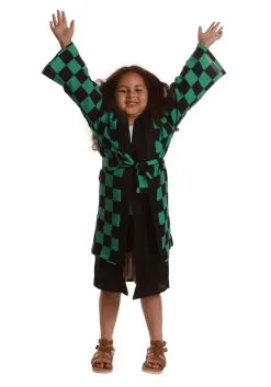 Karnival Costumes Anime Slayer Costume Robe For Kids
