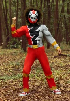 Disguise Power Rangers Dino Fury Red Ranger Costume For Kids