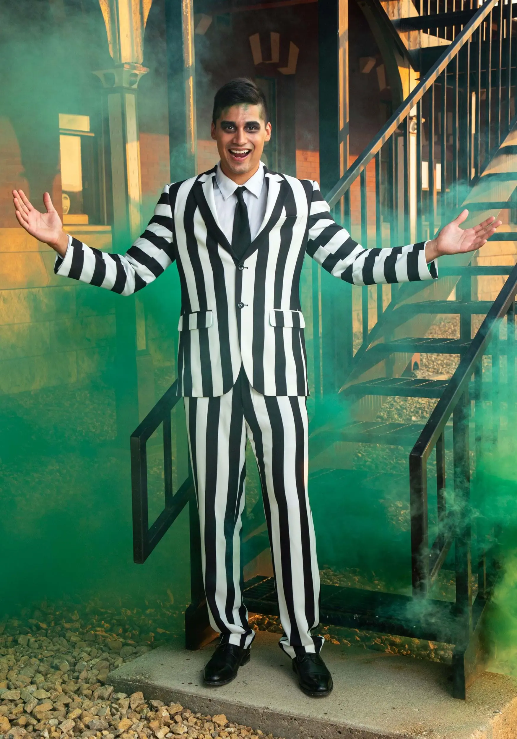 Haizhilan Garment CO., LTD Classic Beetlejuice Men's Blazer - Image 3