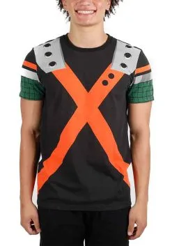 Bioworld Merchandising / Independent Sales My Hero Academia Adult Bakugo Cosplay Tee