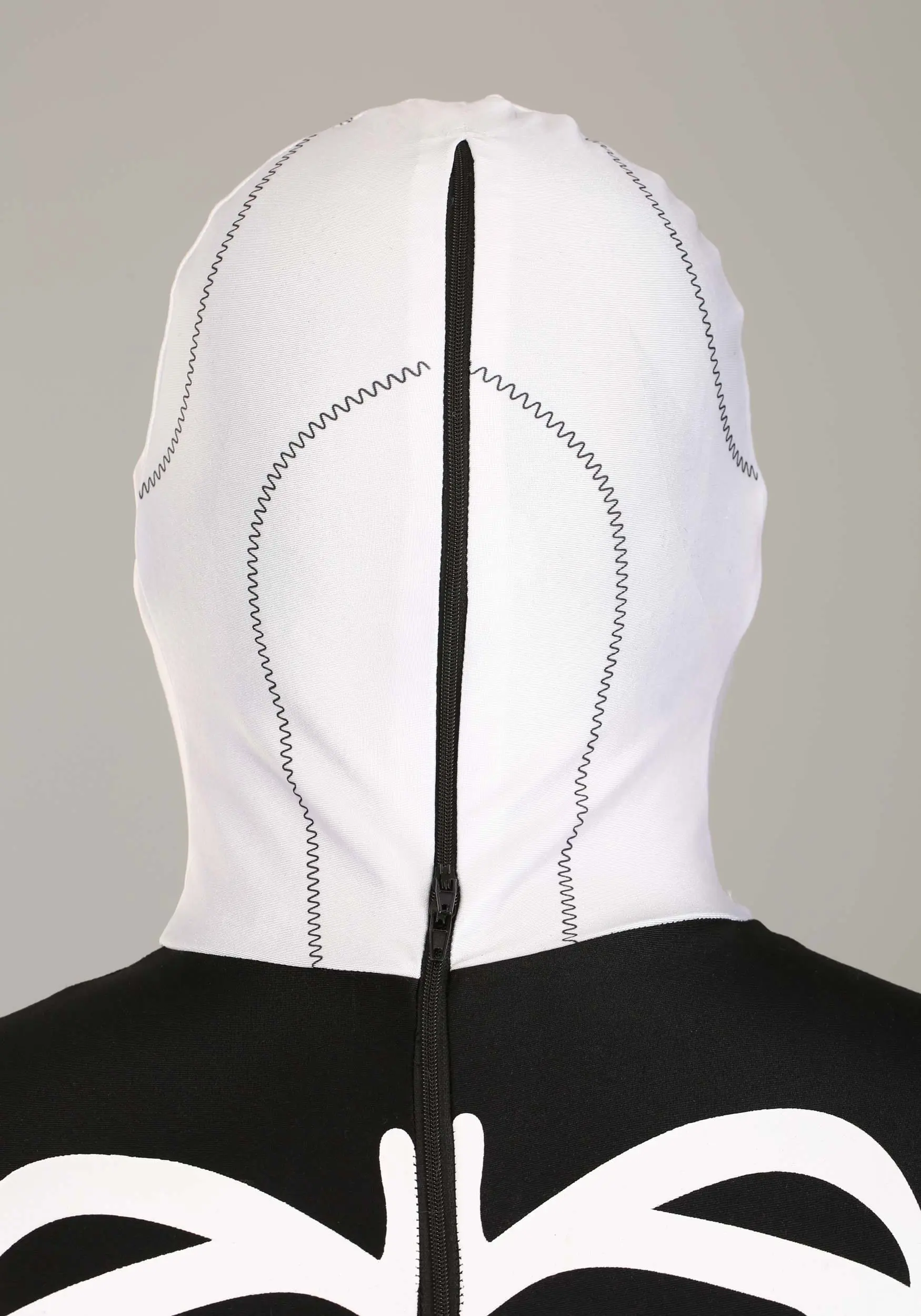 Fun Costumes Plus Size Authentic Karate Kid Skeleton Suit For Adults - Image 4