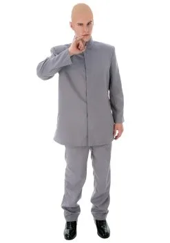 Fun Costumes Plus Size Grey Suit Costume