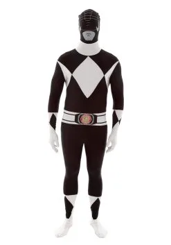 Morphsuits Power Rangers: Black Ranger Morphsuit Costume