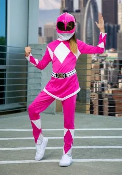 Disguise Girl's Pink Ranger Power Rangers Costume