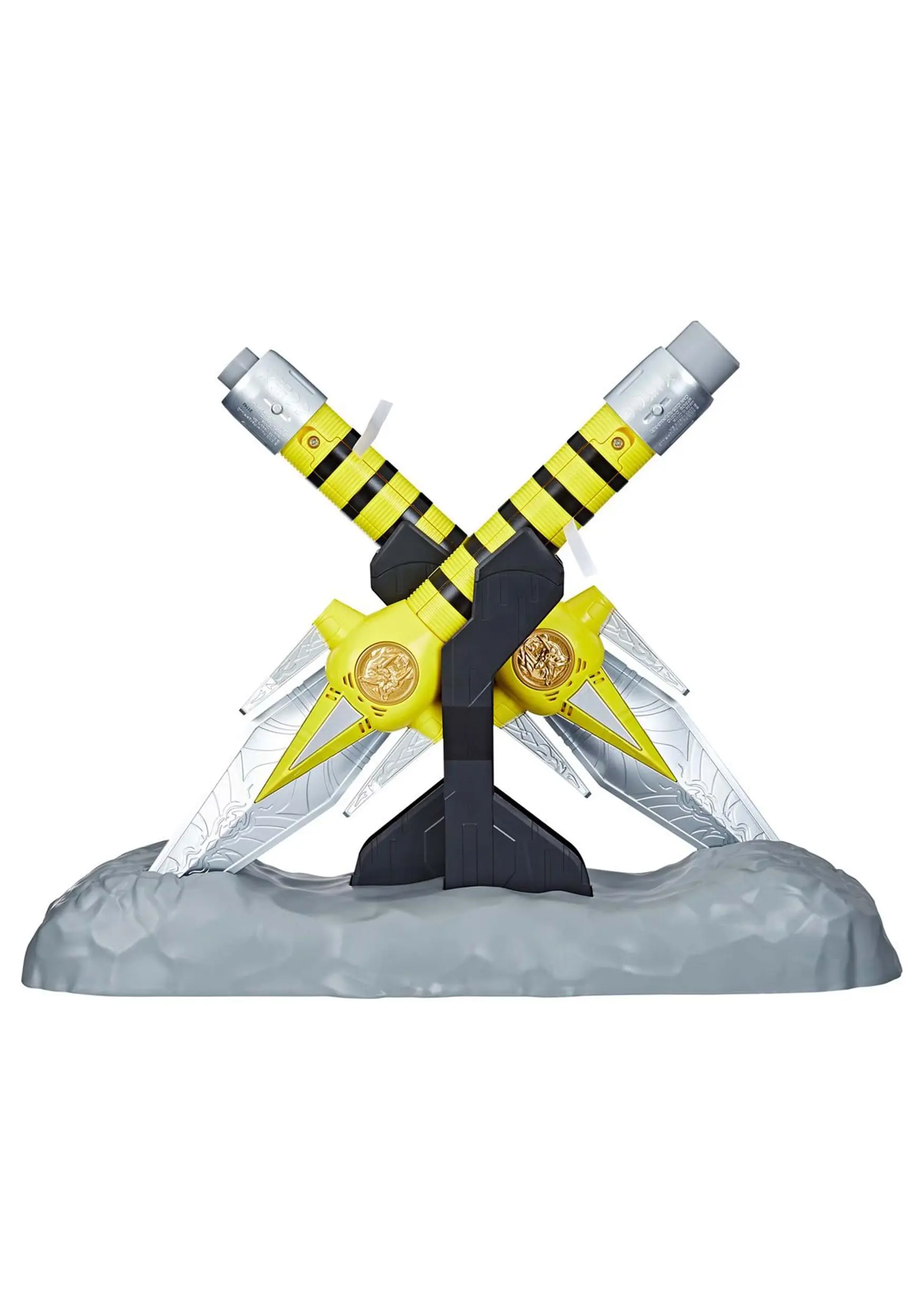 Hasbro Power Rangers Lightning Collection Mighty Morphin Yellow Ranger Power Daggers Prop Replica